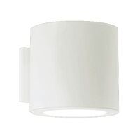 7 in. x 8 in. Wall Sconce Housing - White Finish - Uses (1) Cree LED Downlight Fixture - GU24 Base - 120 Volt - Cree SC6-WM-GU24
