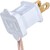 24 in. Christmas Wreath - Crystal White Spruce - Plug-In Thumbnail