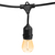 15 ft. Patio Stringer - Comes with (10) LED S14 Filament Bulbs and (10) Straw Shades Thumbnail