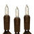 26 ft. - Brown Wire - Christmas Mini Light String - (50) Clear Bulbs - 6 in. Bulb Spacing Thumbnail