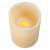 4 in. ht. - 3 in. dia. - Bisque Color - LED - Flameless Resin Pillar Candle Thumbnail