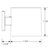 7 in. x 8 in. Wall Sconce Housing - White Finish Thumbnail