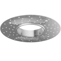 3 in. Trimless Spackle Frame - Round - For use with select ELCO Lighting LED Light Engines - ELCO Lighting EL3SFR