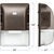 4015 Lumen Max - 30 Watt Max - Wattage and Color Selectable Mini LED Wall Pack Fixture Thumbnail