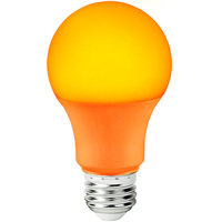 LED 9W A19 E26 ORANGE