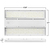 30,000 Lumen Max - 200 Watt Max - Wattage and Color Selectable Linear LED High Bay Fixture - Sensor Ready Thumbnail