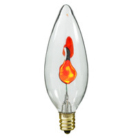 3W Clear Flicker Flame