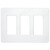 Decorator Wall Plate - White - 3 Gang Thumbnail
