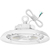 15,200 Lumens - 100 Watt - 5000 Kelvin - UFO LED High Bay Fixture - Sensor Ready Thumbnail