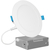 12 Watt - 1000 Lumens - 5 Colors - 6 in. Selectable New Construction LED Downlight Fixture Thumbnail