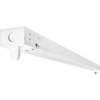 4 ft. LED Strip Fixture - Single Lamp - Operates (1) 4 ft. T8 Single-Ended Power Direct Wire LED Lamp (Sold Separately) - 120-277 Volt - TCP 88LT800043