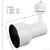 Track Light Fixture - Continental Step Cylinder - Black - Black Baffle Thumbnail