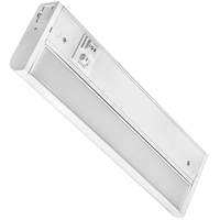 12 in. - Color Selectable LED Under Cabinet Light Fixture with Rotatable Lens - 8 Watt - Kelvin 2700-3000-3500-4000-5000 - 450 Lumens - White - 90 CRI - 120 Volt - PLT-20263
