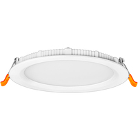 1100 Lumens - 14 Watt - 4000 Kelvin - 6 in. New Construction LED Downlight Fixture - Hardwire - 75 Watt Incandescent Equal - Round - White Trim - 120 Volt - Bulbrite 773222