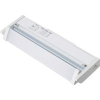 10 in. - Color Selectable LED Under Cabinet Light Fixture - 7 Watt - Kelvin 2700-3000-4000 - 450 Lumens - White - 120 Volt - Sylvania 62440