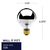 100 Watt - 3.1 in. Dia. - G25 Globe Incandescent Light Bulb Thumbnail
