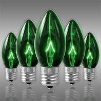 C9 7W GREEN TRANSPARENT