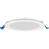 900 Lumens - 12 Watt - 5000 Kelvin - 6 in. New Construction LED Downlight Fixture - Hardwire - 100 Watt Incandescent Equal - Round - White Trim - 120 Volt - Euri Lighting DLC6S-2050e