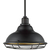 9 in. x 12 in. Pendant Fixture - Gold Baffle - Bronze Finish Thumbnail