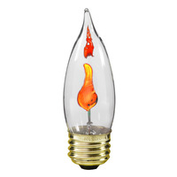 3W CLEAR FLICKER FLAME