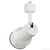 Track Light Fixture - Continental Step Cylinder - Black - Black Baffle Thumbnail