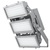 84,000 Lumens - 600 Watts - 5000 Kelvin - LED Sport Light Fixture Thumbnail