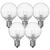 G12 Globe - 1.5 in. Dia. - 5 Watt - Incandescent Christmas Light Replacement Bulbs Thumbnail