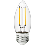 Antique LED Chandelier Bulb - Medium Base - Category Image