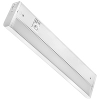 16 in. - Color Selectable LED Under Cabinet Light Fixture with Rotatable Lens - 11.5 Watt - Kelvin 2700-3000-3500-4000-5000 - 650 Lumens - White - 90 CRI - 120 Volt - PLT-20264