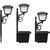 Solar LED Path Light and Planter Thumbnail