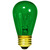 11 Watt - S14 Light Bulb - Transparent Green Thumbnail