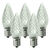 25 Pack - C9 - LED - Cool White - Faceted Finish Thumbnail