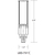 840 Lumens - 7 Watt - 2700 Kelvin - LED PL Lamp Thumbnail