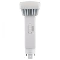 1850 Lumens - 16 Watt - Color Selectable LED PL Lamp - Kelvin 2700-3000-3500-4000-5000 - Replaces 42W CFL - 4-Pin G24q Base - Ballast Bypass or Plug and Play - 120-277 Volt - Satco S21412