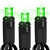 LED Mini Light Stringer - 25 ft. - (50) LEDs - Lime Green - 6 in. Bulb Spacing - Black Wire Thumbnail