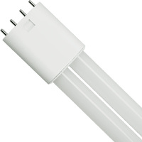 1250 Lumens - 9 Watt - 6500 Kelvin - LED PL-L Lamp - Replaces 24W CFL - 4 Pin 2G11 Base - Ballast Bypass - 120-277 Volt - PLT-50372