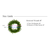 18 in. Boxwood Wreath - UV Resistant Thumbnail
