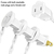15 ft. - Incandescent Mini Light String - (35) Clear Bulbs - 6 in. Bulb Spacing - White Wire Thumbnail