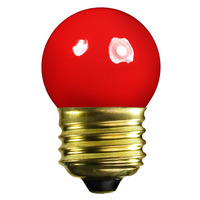 7.5 WATT  S11  RED MED BASE
