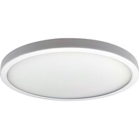 1400 Lumens - 17 Watt - 9 in. Color Selectable LED Surface Mount Downlight Fixture - Hardwire - Kelvin 2700-3000-3500-4000-5000 - 90 Watt Incandescent Equal - Round - White Trim - 90 CRI - 120 Volt - Bulbrite 773611