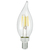 300 Lumens - 4 Watt - 2700 Kelvin - LED Chandelier Bulb - 4.3 in. x 1.4 in. Thumbnail