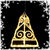 18 in. Height - (48) Bulbs - LED - Illuminated Crystal Bell - Warm White Wide Angle Mini Lights Thumbnail