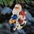Motorcycle Santa Christmas Ornament Thumbnail
