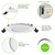 410 Lumens - 7 Watt - 3.5 in. Color Selectable New Construction LED Downlight Fixture Thumbnail