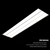 4050 Lumen Max - 35 Watt Max - 1 x 4 LED Troffer Fixture with Emergency Backup - Three Flat Light Panels - Wattage and Color Selectable Thumbnail