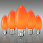 Amber-Orange C9 Christmas Light Bulbs - Category Image