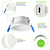 460 Lumens - 6 Watt - 3 in. Color Selectable New Construction LED Downlight Fixture Thumbnail