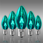 Teal C9 Incandescent Christmas Light Bulbs - Category Image
