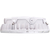 7700 Lumens - 55 Watt - Color Selectable LED Canopy Fixture Thumbnail