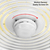 34,720 Lumens - 240 Watt - 5000 Kelvin - UFO LED High Bay Light Fixture Thumbnail